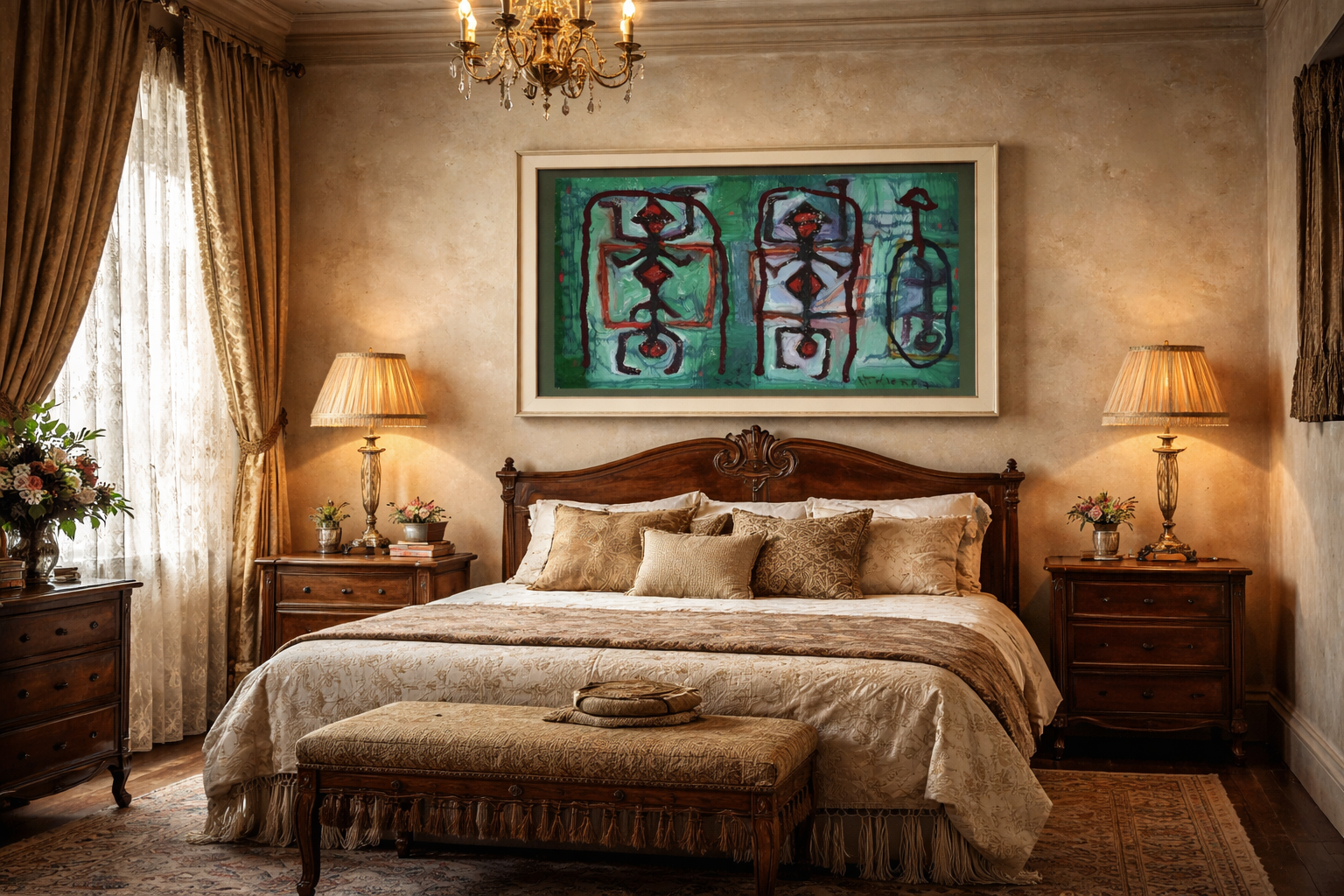 18 năm lặng lẽ trên tường...