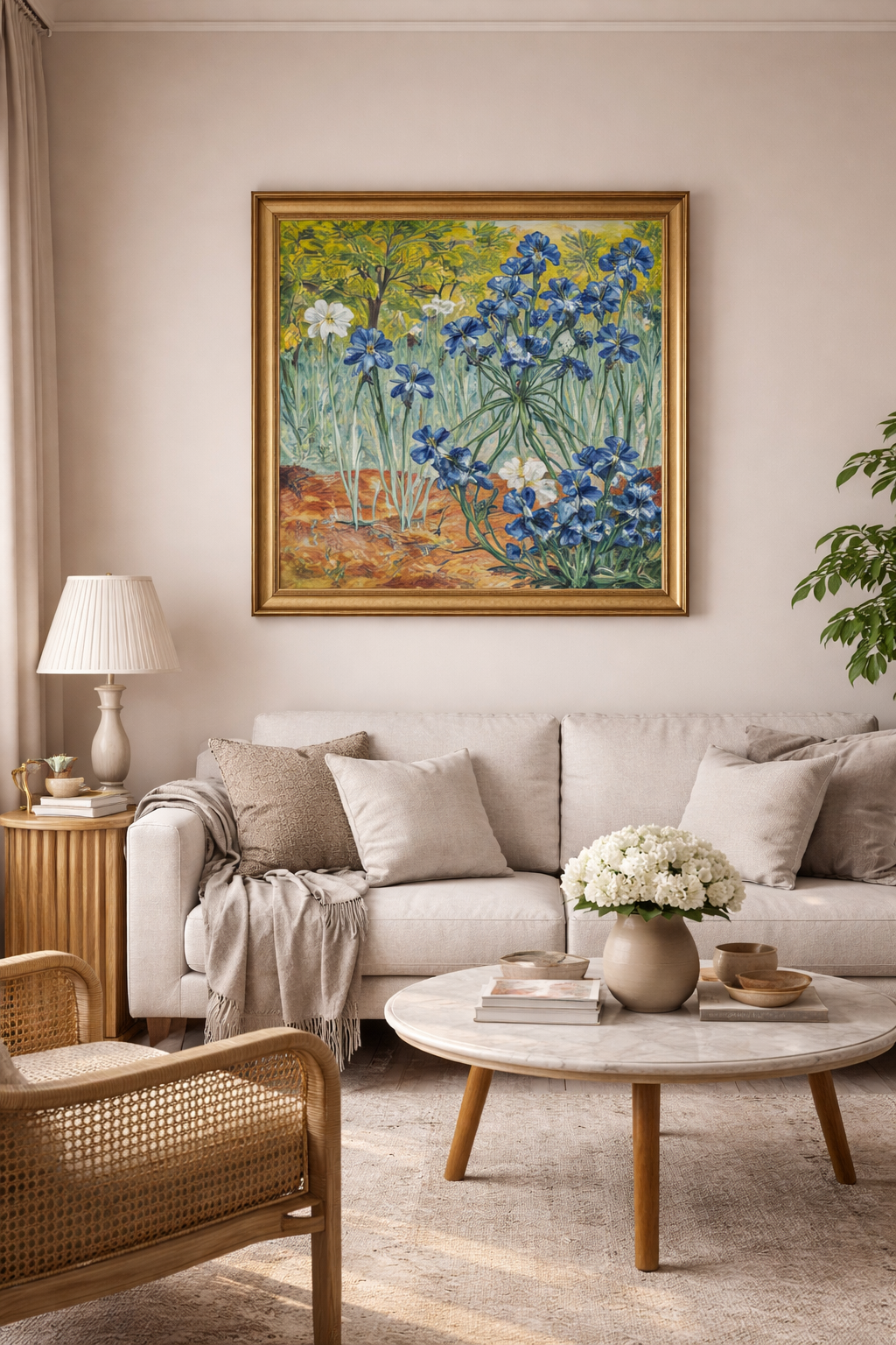 Hoa Diên Vỹ - Một màu sắc khác